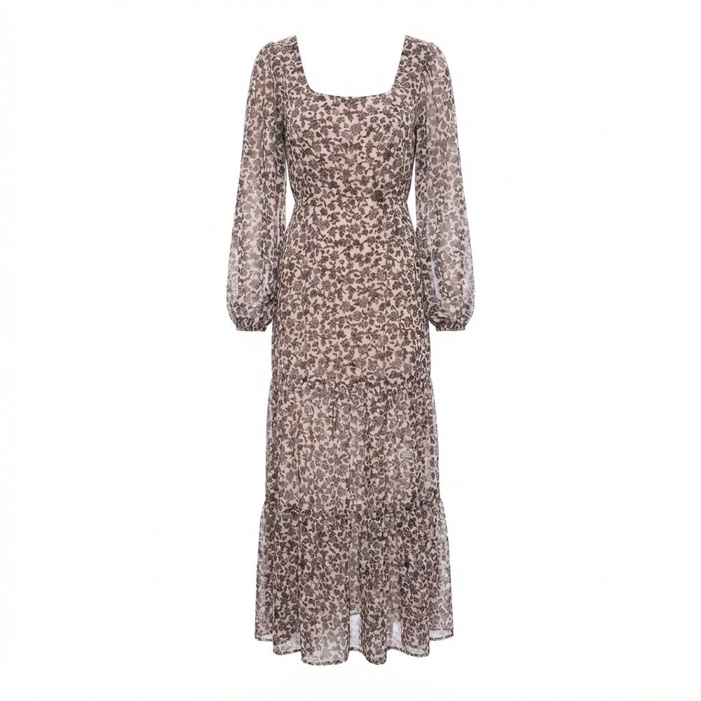 Bagatelle Tiered Maxi Dress Women’s Flowy Sleeveless Boho Style